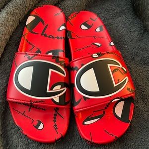 Champion men’s slides size 9 - brand new never worn